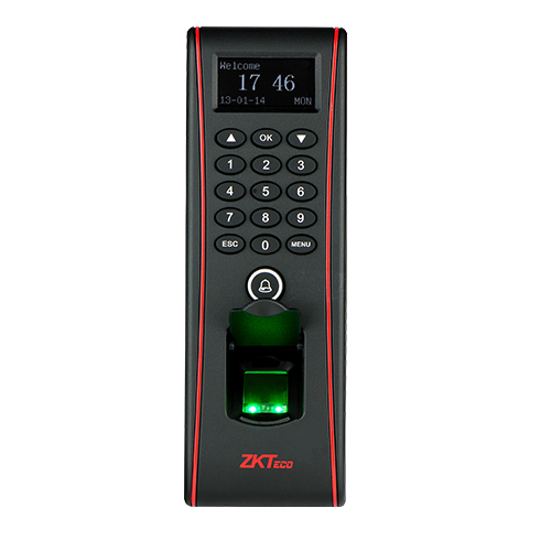 ZKTeco TF1700 IP65 waterproof fingerprint access control terminal