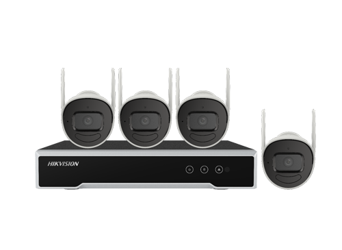 NK44W0H-1T(WD)(D) 4MP H.265 bullet WiFi CCTV kit